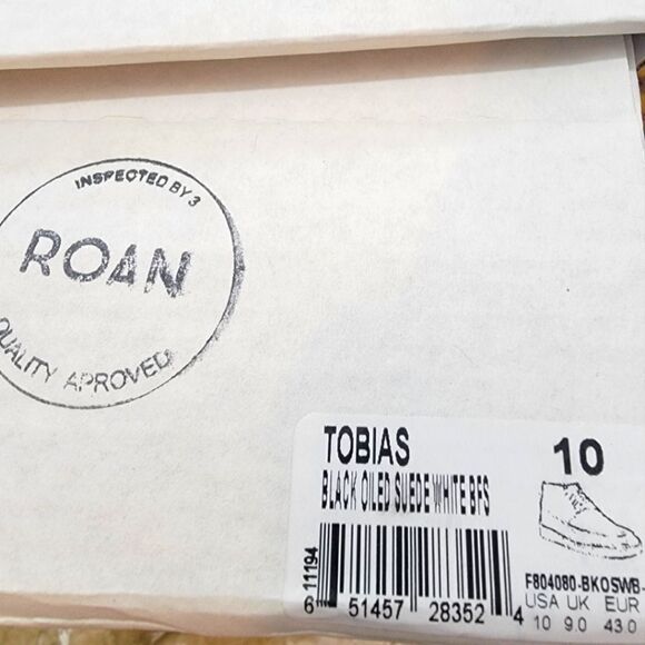 NIB ROAN by BEDSTU Tobias Fullgrain oiled, waxed handfinished suede leather boot - Picture 9 of 13